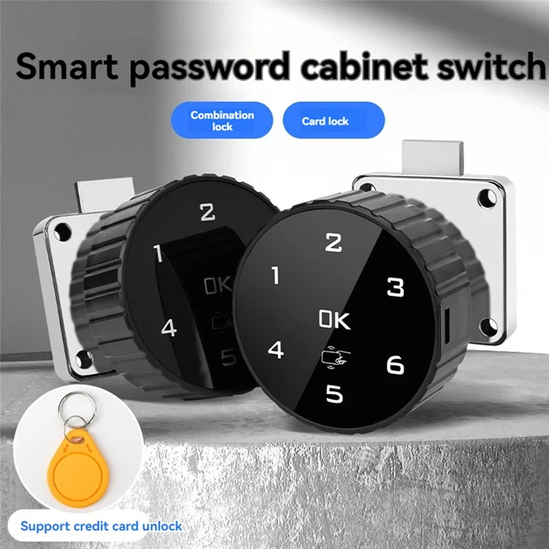 

ABVO-Smart Touch Password Кодовый замок Ящик Школьные шкафчики Мебель Замок конфиденциальности Замок ящика шкафа Встроенная литиевая батарея