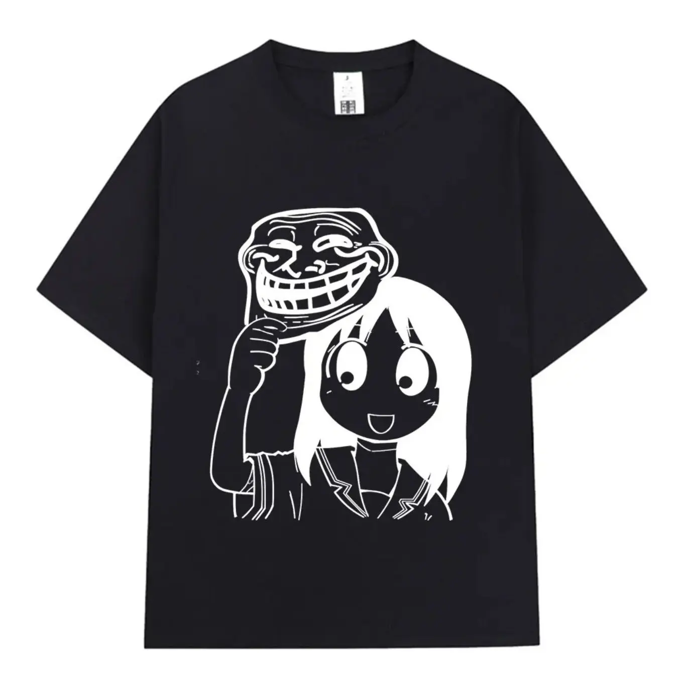 Osaka Autism Fun Cute Ayane T-shirt Fashion Anime Short-sleeve T-shirt Summer Blend Casual Loose Fit Unisex T-shirt