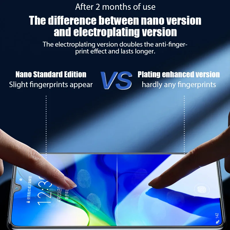 Protetor de Tela de Vidro Temperado para Huawei, P30 Pro, P20, P40, Mate 20 Lite, P Smart Z, Honor 50, 20, 10 Lite, X8, 9X, 2019, 2021, 4 peças