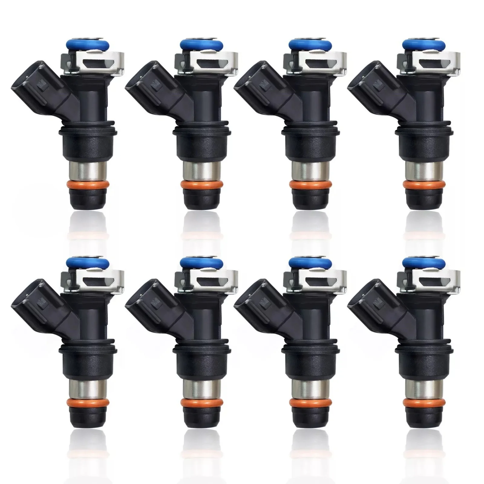 8Pcs Fuel Injectors 12580681 For 04-10 Chevy Silverado Suburban Tahoe Express 2500/3500 GMC Yukon Cadillac Escalade Hummer H2 H3