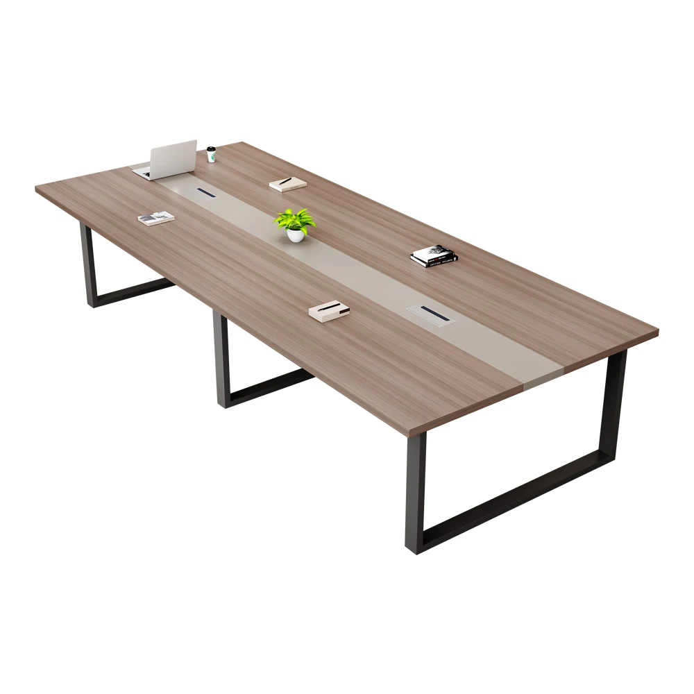 

2025 Luxury High Quality Office Conference Table Long Table Modern Commercial Office Meeting Desk