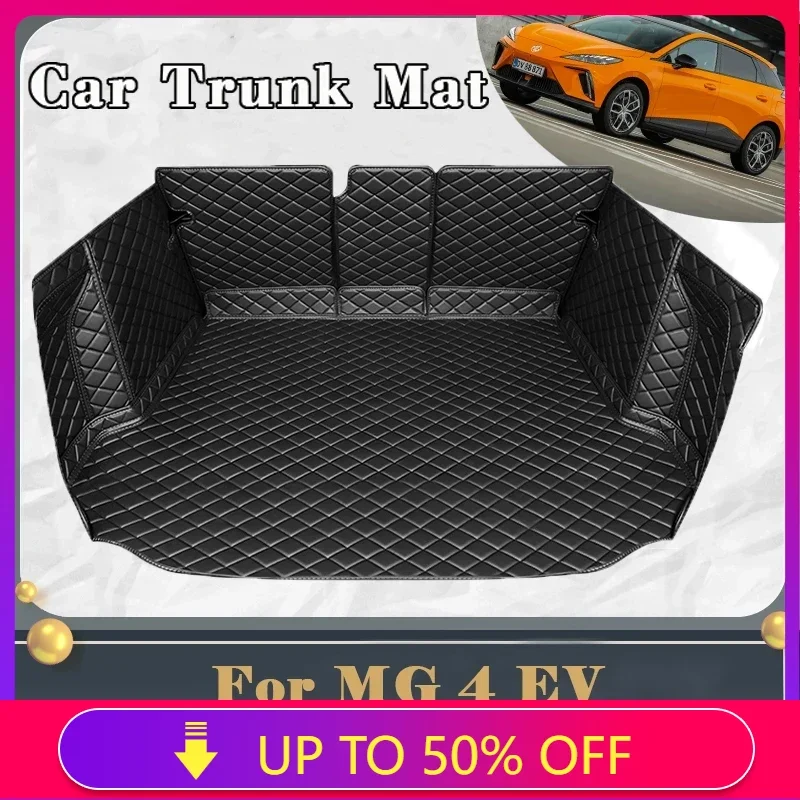 

Car Trunk Mat For MG4 MG 4 EV Mulan EH32 2022 2023 2024 2025 Dirt-resistant Fully Trunk Mat Rear Cargo Tray Car Accessories