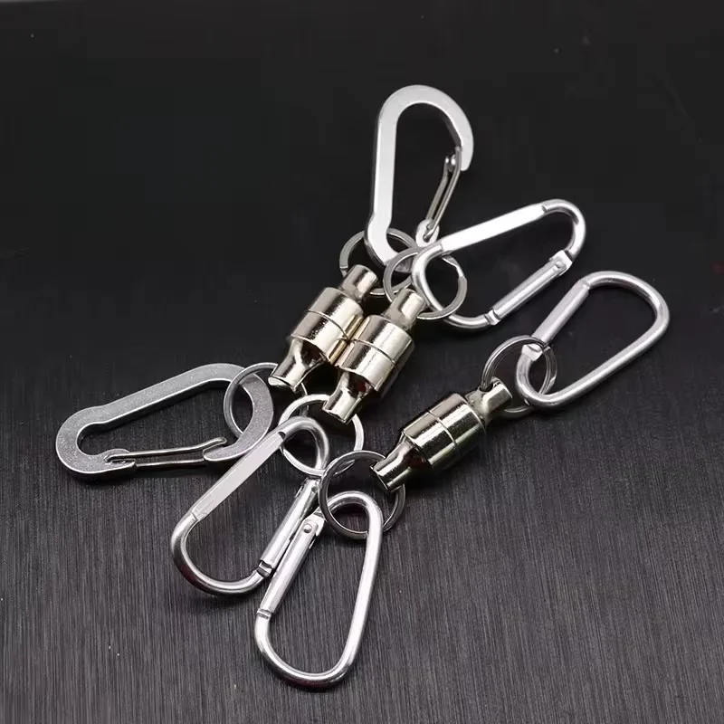 Fishing Hanging Buckle Magnetic Buckle Fast Hanging Buckle Wireless Lost Rope Metal Strong Magnetic Force Mountaineering