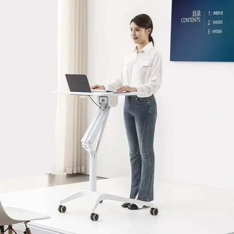 

Thickened Desktop Salon Desks Beauty Platform Reception Table Concierge Consultation Bancone Reception Estetista Speech Stand