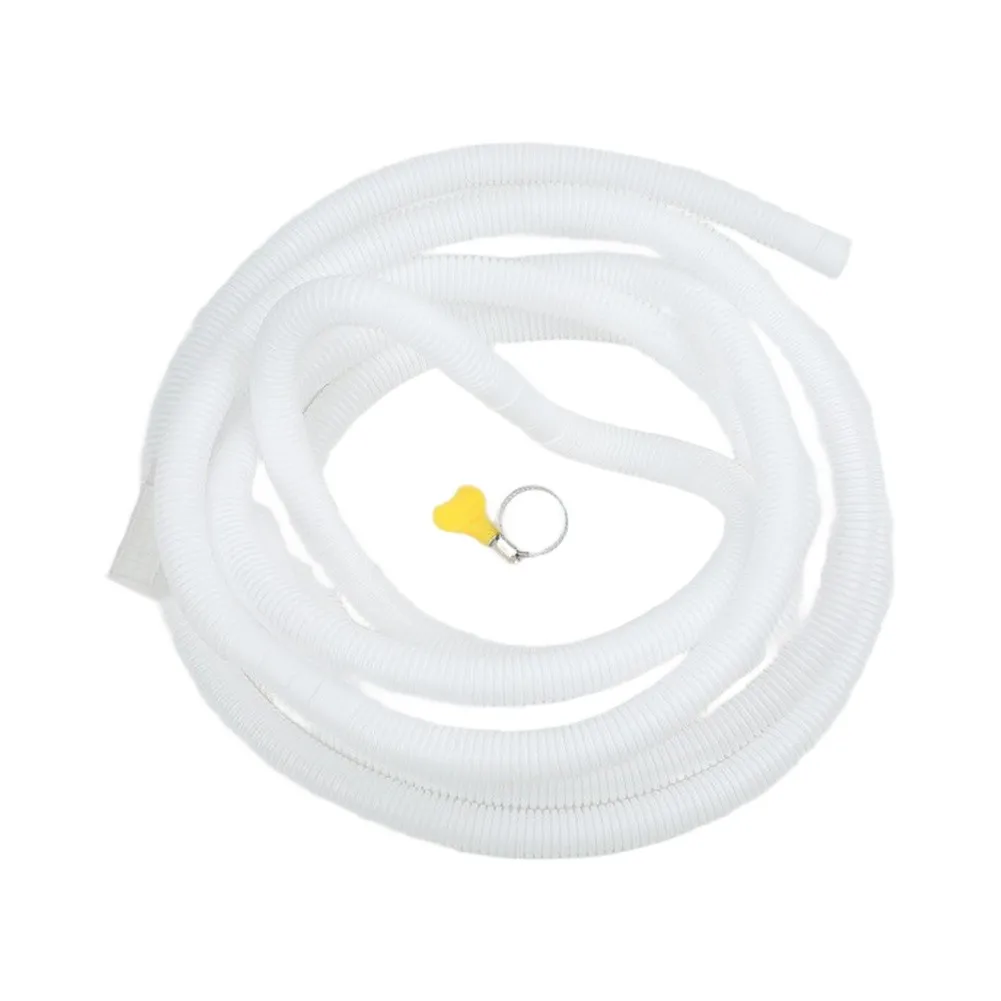 2M 5M Plastic Water Hose For Semi Automatic Washing Machine Inlet And Air Conditioner Drainage Pipe Flexible Extension Tube