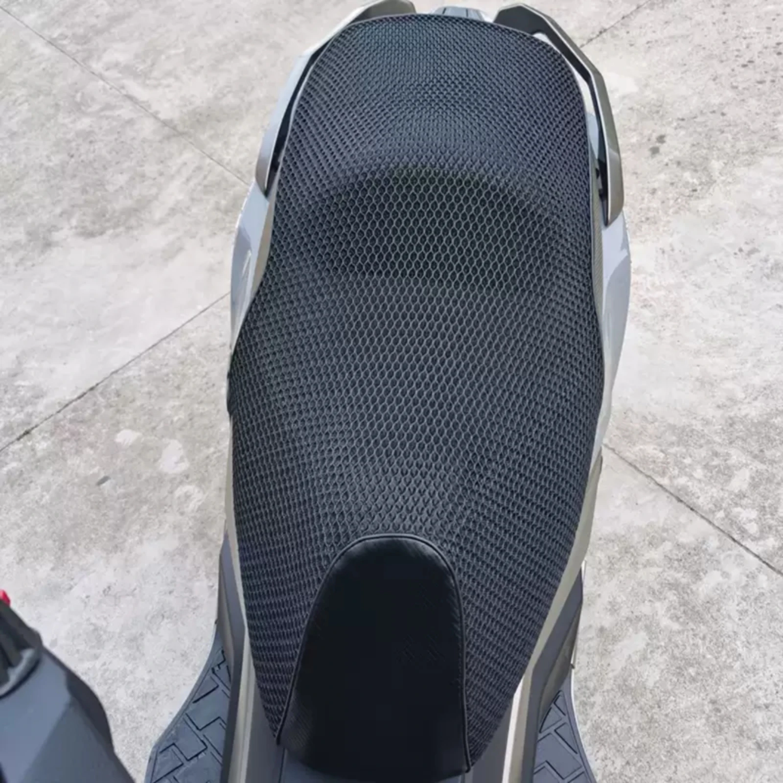 

Breathable Scooter Seat Cover Cooling Motorbike Seat Mesh Cover Vehicle Accessory Elastic Soft for Outdoor