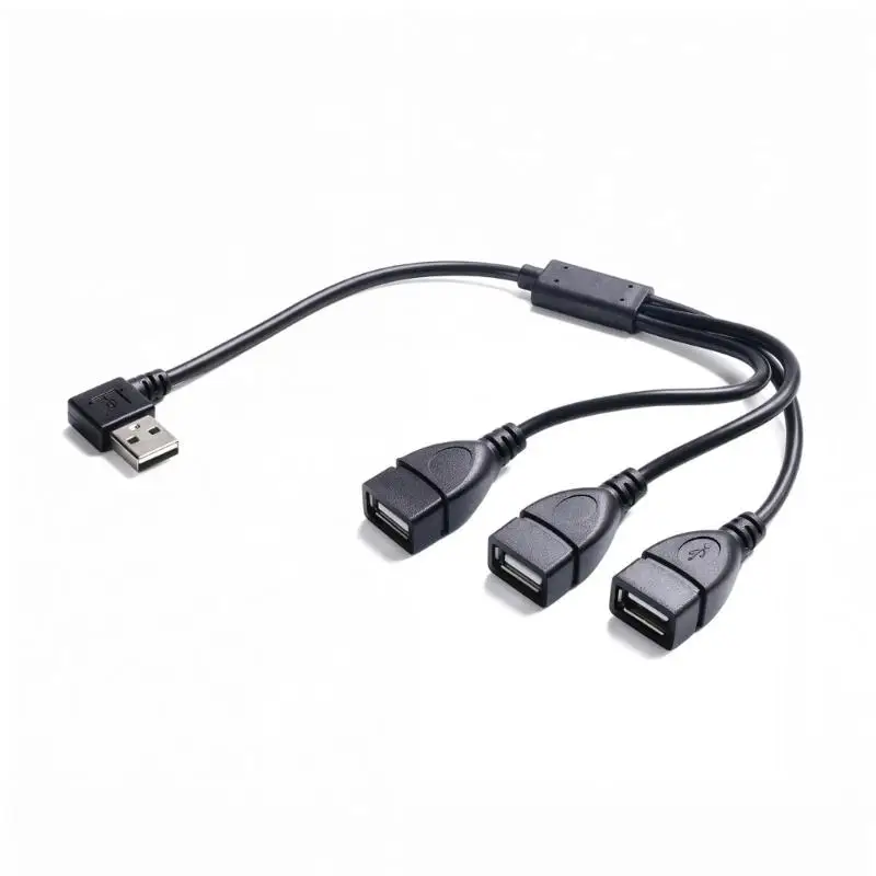 652F USB Splitter Adapter for Small Space Computer Peripherals Use