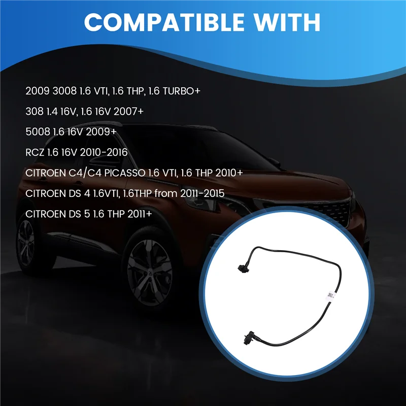 Classic-Radiator Hose Spare Water Tank Pipe For  3008 5008 RCZ Citroen C4 C4 PICASSO DS 4 DS 5 1323Y4 1323.Y4