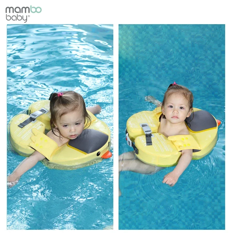 Child Waist Swim Ring Non-inflatable Buoy Child Swimming Ring Beach Pool Accessories Mambobaby Baby Float Swim Trainer