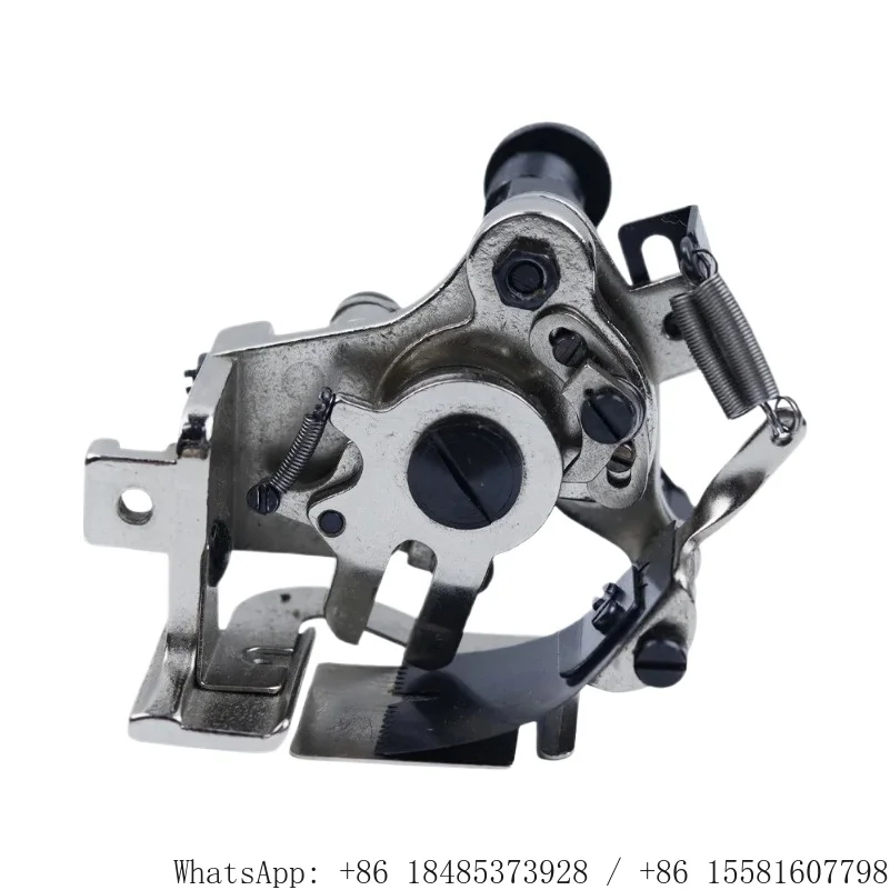 Wrinkle Presser Foot Pleated Device Industrial Flat Car Sewing Machine  Thin Material with One Needle and Tight