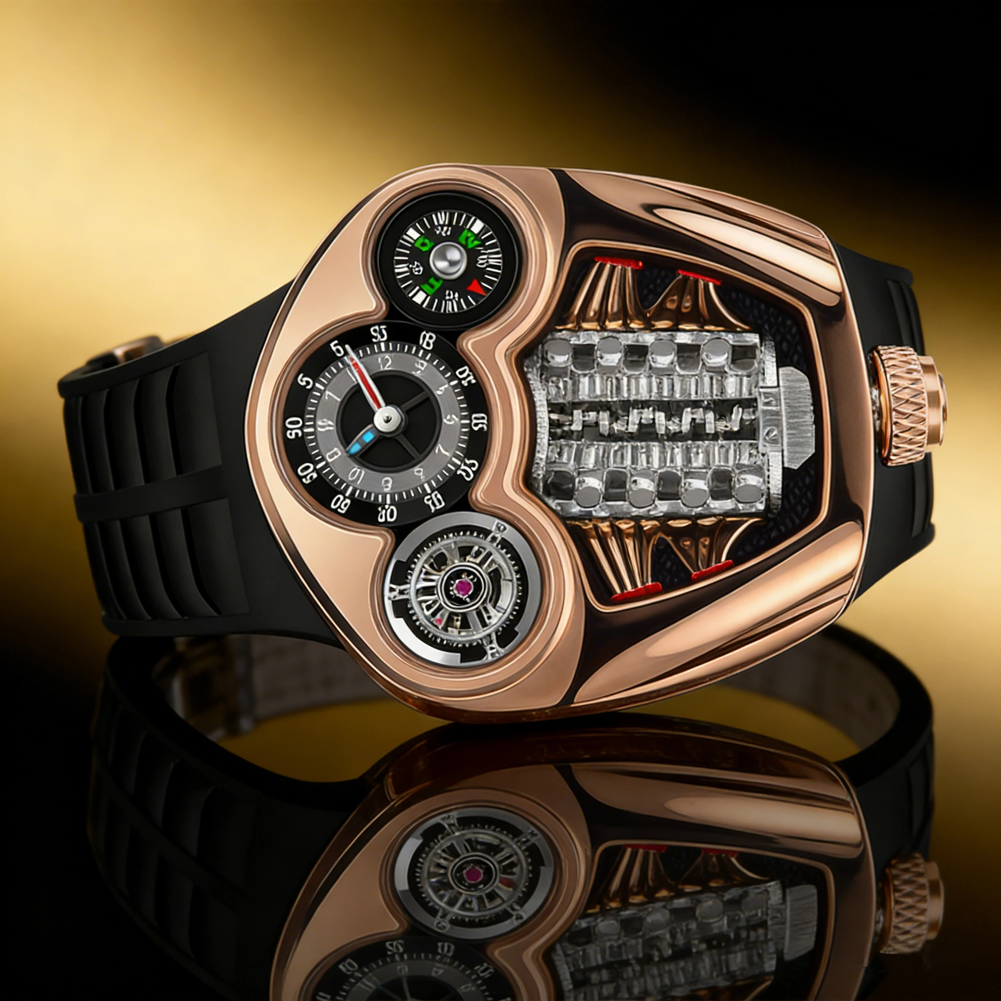 ساعة كوارتز رجالية فاخرة من سل - مراجعة Luxury Watch Jacob And Co وسعره