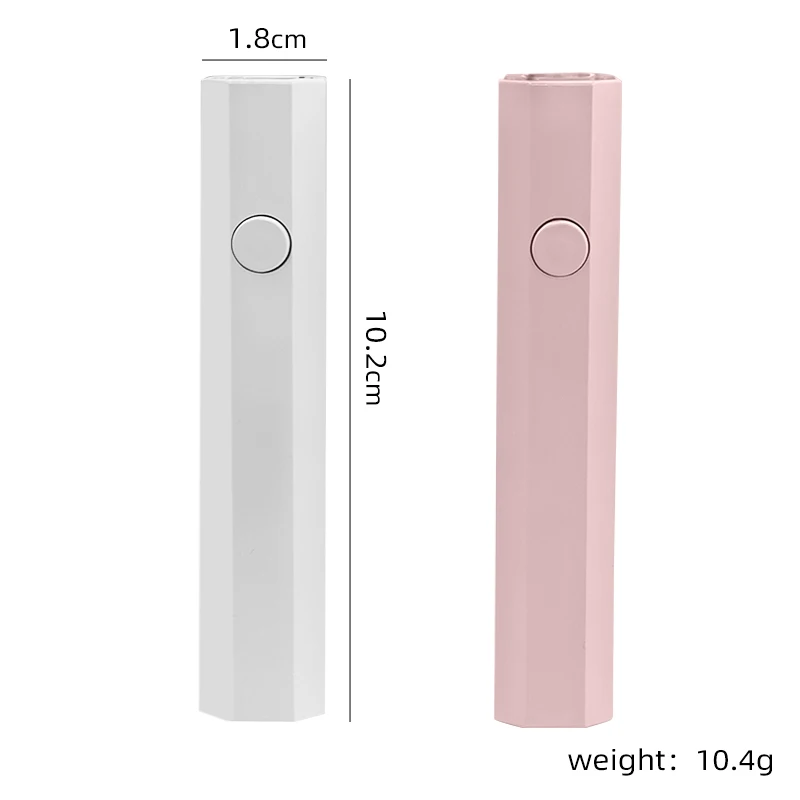 Handheld Monogram Lamp UV LED Nail Light For Curing All Gel Polish USB Rechargeable Quick Dry Manicure Machine Nail Art Tool