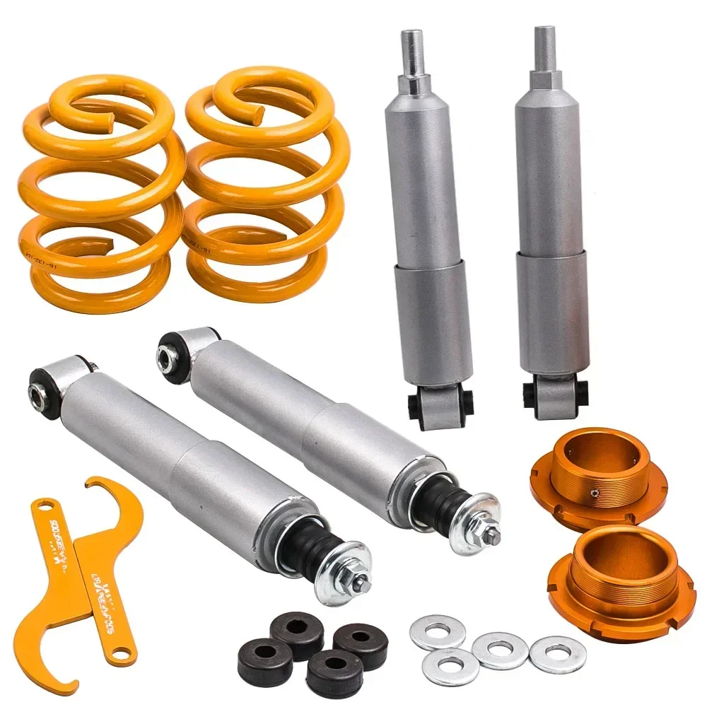 

MaXpeedingrods Coilovers Suspension Kit for VW Transporter T4 Syncro Multivan Caravelle and Bus. 2WD & 4WD Syncro