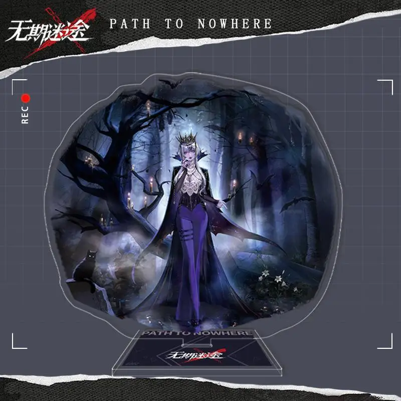 

Path To Nowhere ZOYA Eirene Hecate Cosplay Acrylic Indicative Board Cartoon Anime Standing Sign Table Decoration DesktopOrnament