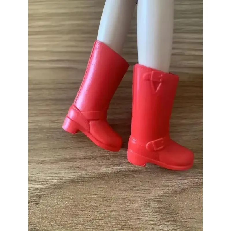 Nieuwe stijlen zwart roze rode laarzen schoenen platte schoenen voor licc en fat bb poppen BBIA 40