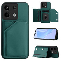 Luxury Case For Xiaomi Poco X7 Pro F7 5G 2025 Leather Card Back Cover For Poco M6 X5 F5 Pro F6 X6 X 5 F X7 F 7 C75 C65 Funda