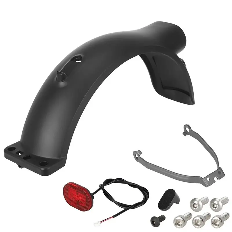 

A06F-Rear Fender Taillight For Xiaomi Mi 6 Lite Electric Scooter Rear Mudguard Lights Replacement Parts Accessories