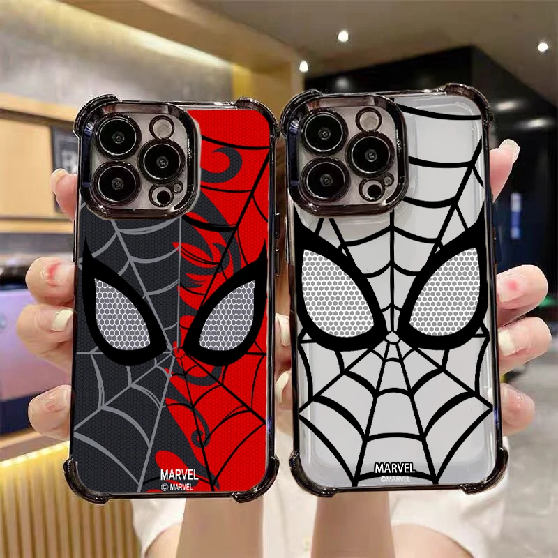 Marvel Spider-Man Pittura Cassa Del Telefono Per VIVO Y27 Y17S Y28 Y03 Y04 Y19S Y29 Y39 Y35 Y36 Y17 Y15 Y02s Y19 Y22 Y02 Airbag Copertura