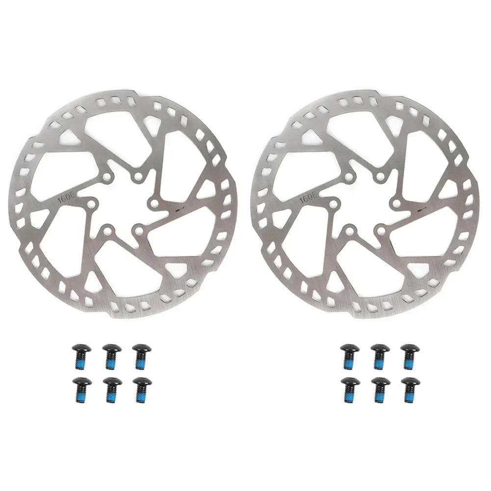 Strong Compatibility High Performance Disc Brakes in a Pack of Two Suitable for Various Bike Types with For ROTOR Specs