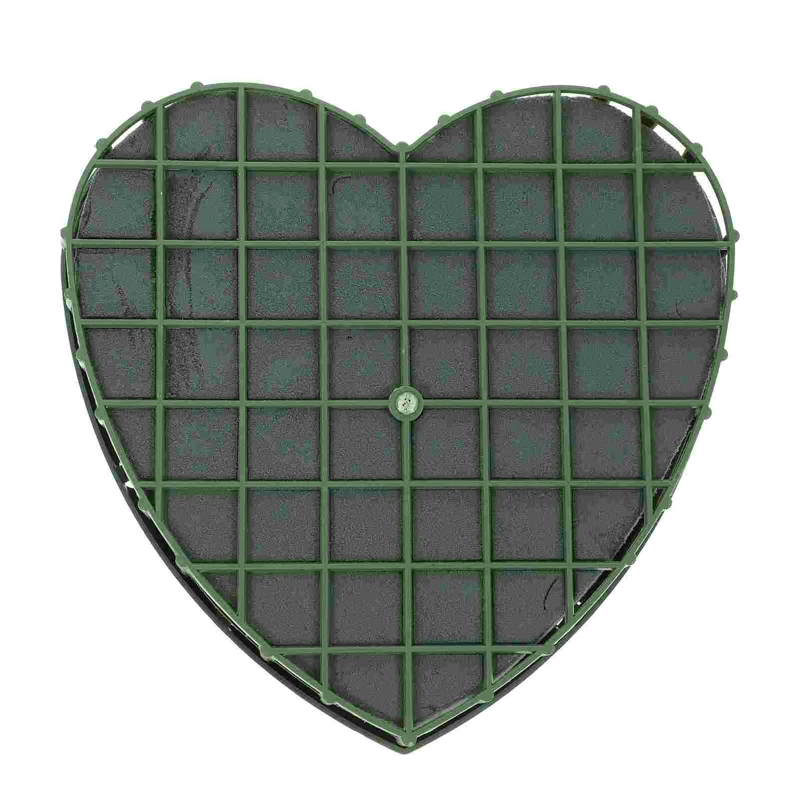 

Foam for Flower Arrangements Wedding Decor Mud Accessories Block Heart Shape Green