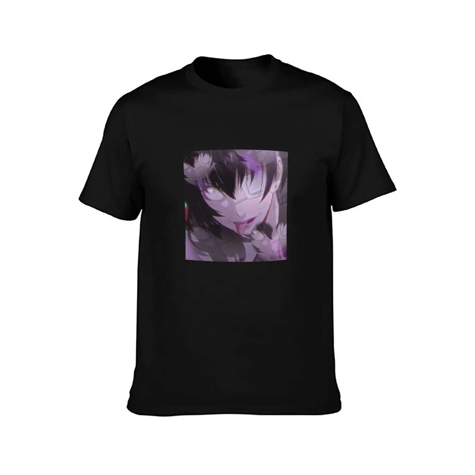 Kakegurui - Midari T-Shirt Summer Casual Cotton Tee Oversized Streetwear Tops Vintage Graphic Print Loose Fit Short Sleeve
