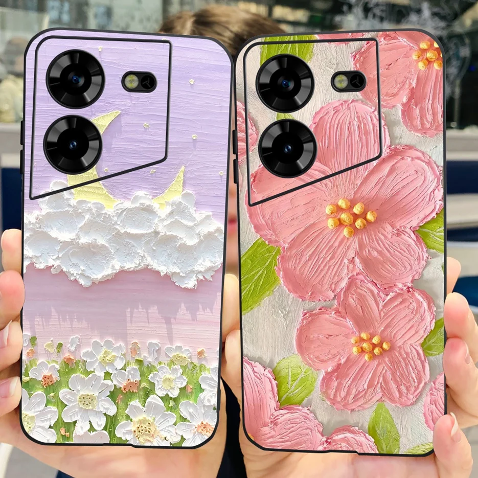 For Tecno Pova 5 Case LH7n Cute Fashion Painted Cover Soft Silicone Phone Case For Tecno Pova 5 Pova5 Fundas Coque 6.78\'\' Bumper