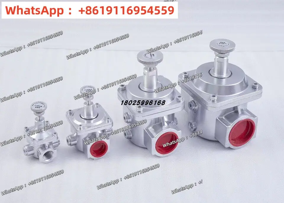 Gas manual flow control valve 4 points, 6 points, 1 inch, burner gas manual flow control valve linear 2 inches