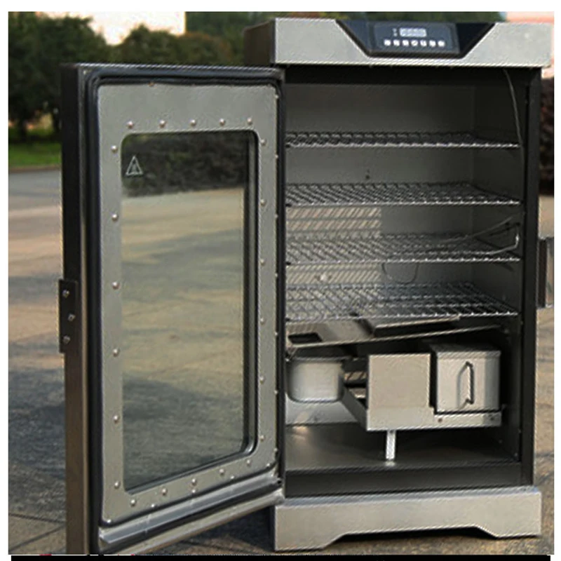 1200 واط الكهربائية المدخنة شواية باربيكيو فناء شواء التجارية فرن كهربائي شواء المنزلية الشواء موقد لحم الخنزير المقدد فرن كهربائي