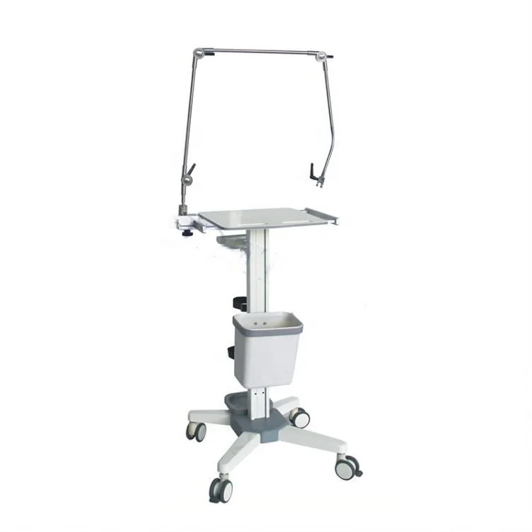 

Convenient machine ward round hospital medical ventilator cart trolley