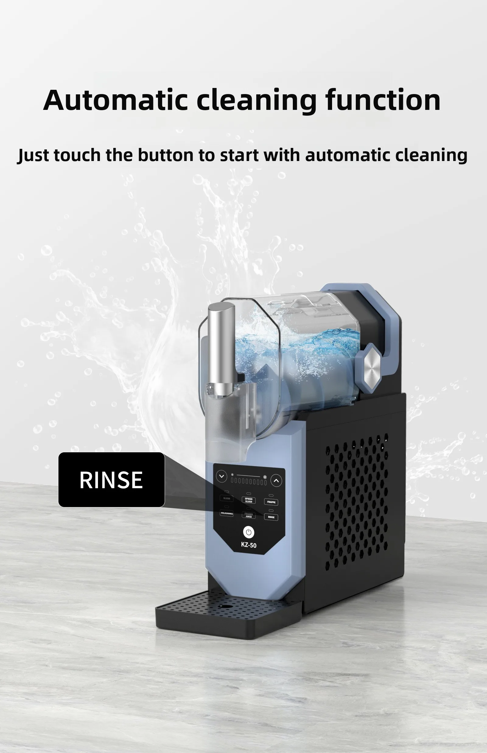 Nouvelle Machine à neige fondante pour la maison, Machine à boissons glacées autonettoyantes professionnelle, glace et Cocktail rasés 800W, silencieuse, sans BPA