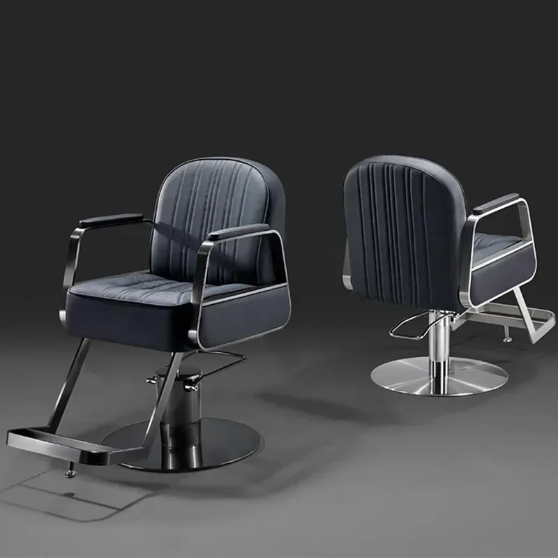 Collapsible shaving chair Barbershop lift swivel chair