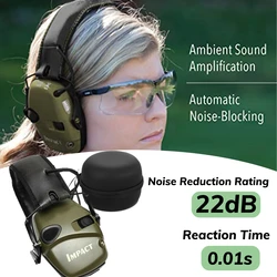 New Generation HL-01526 Impact Sport Electronic Earmuff Shooting Protective Headset Foldable