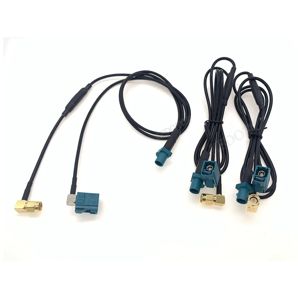 1Pcs RG-174 Fakra Z Female to 2*Fakra Male 1 to 2 Y Type Splitter Cable With Diode RG174 Pigtail Car GPS Antenna Extension Cable