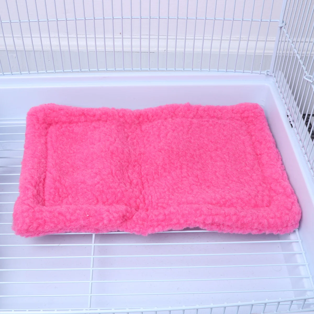 

Pet Cushion Sleep Mat Hamster Warm Bunny Blanket Small Animals Winter Pad Supplies Lightweight Portable Easy Clean Durable