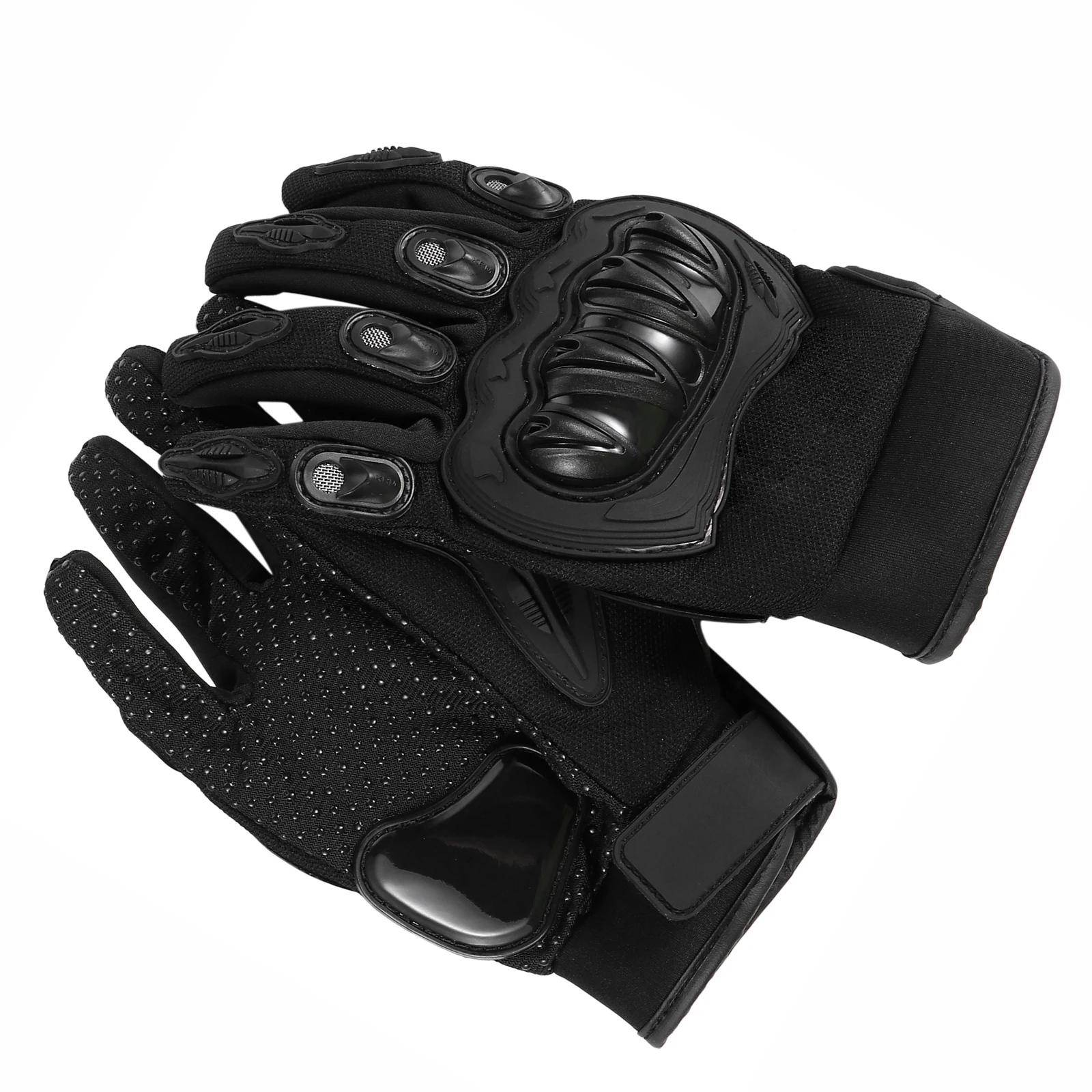 

1 Pair Motorcycle Gloves For Women Men Windproof Cycling Riding Gear Outdoor Sports Handwear Full Finger Bike Racing Gloves