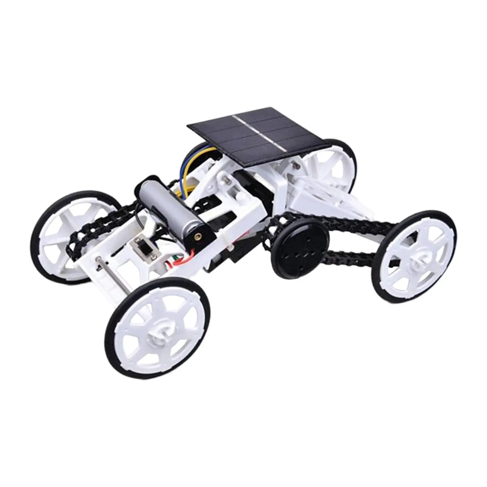 4WD Motor Climbing Vehicles Solar Powered Stem High Speed for 8-10 Year Old Boys