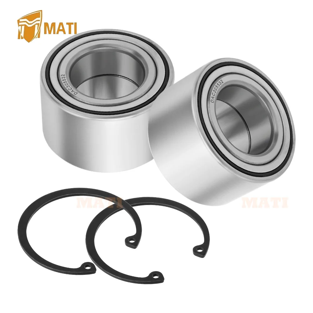 

MATI Front Heavy Duty Wheel Bearing Kit for Yamaha Kodiak 450 700 YXZ1000Rb Grizzly 550 660 700 93305-00602-00 99009-55500-00