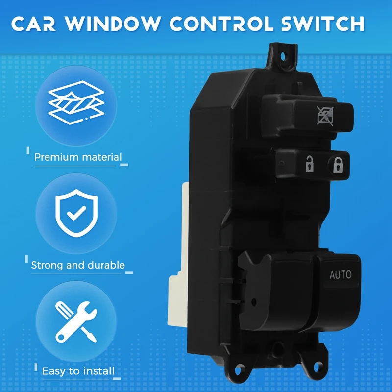 Power Master Window Control Switch Window Glass Lift Switch For Toyota Yaris Rav 4 Corolla 2005-2011 RHD 84820-0D100