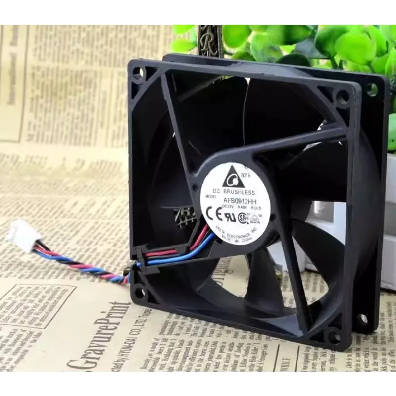 New Cooler Fan for DELTA AFB0912HH 12V 0.4A Bearing Fan 9225 Cooling Fan 92*92*25mm