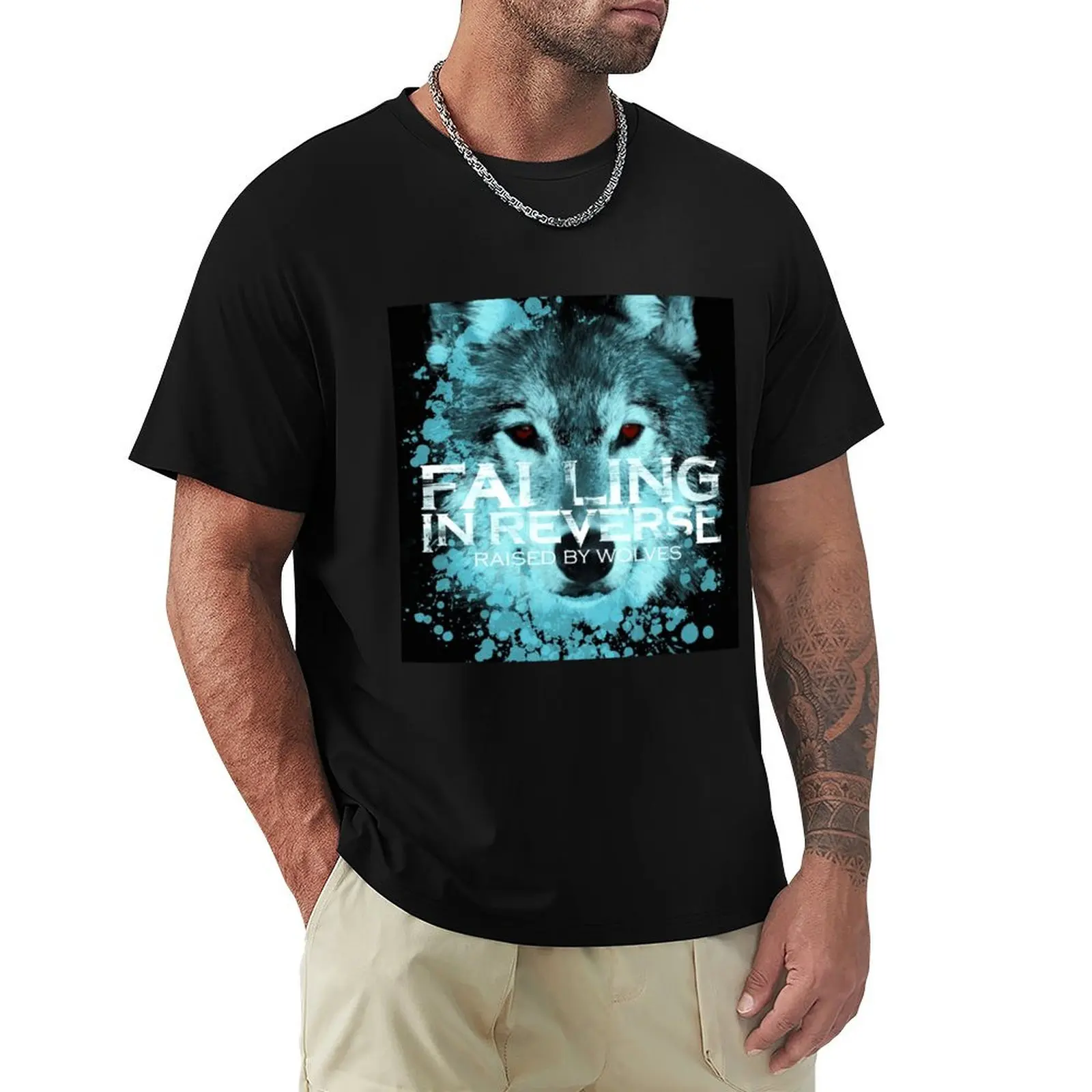

Falling In Reverse raised by wolves T-Shirt Lightweight Sport Basic T-Shirt