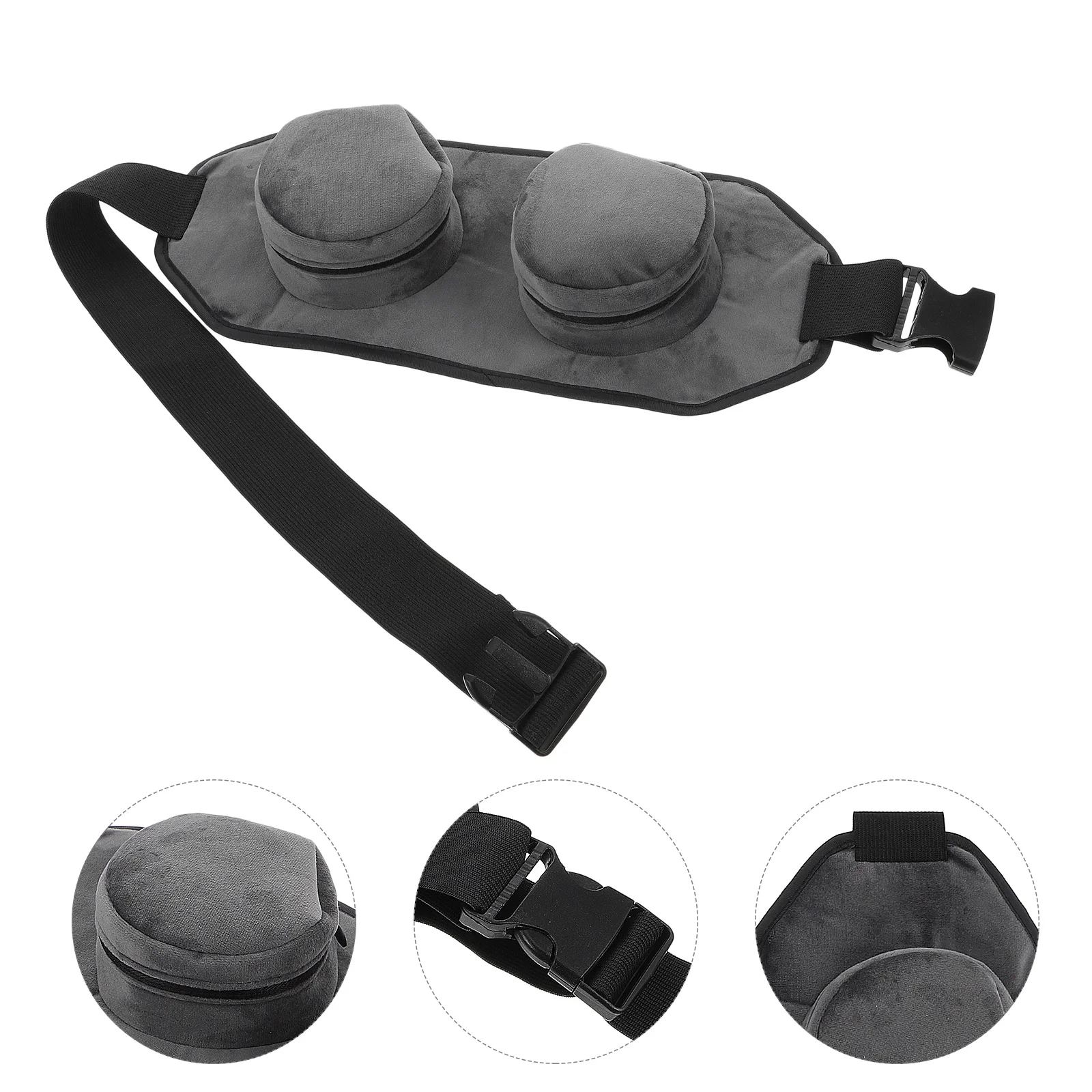 

Portable Double Smokeless Moxa Bag Hollow Copper Box Black Moxibustion Set for Neck Waist Knee Arthritis Pain Relief Moxa Cover