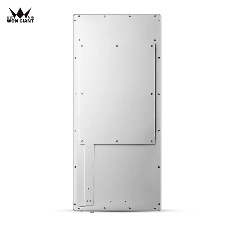 شاشة مزدوجة للإعلانات، شاشة LCD للمصعد، مشغل وسائط USB، شاشة مقسمة وإعلان تشغيل توقيت