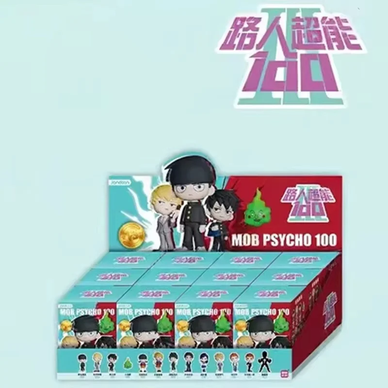 Original Mob Psycho 100 Series Mini Figures Blind Box Shigeo Kageyama Anime Peripheral Collect Doll Toy Ornament Girl Gift - view 3