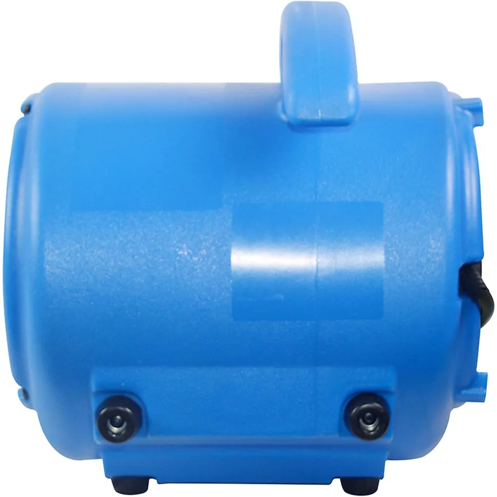 พัดลมเป่าลมแรง 1/4 แรงม้า 900CFM สำหรับเป่าพรม แห้งพื้น ระบายความร้อน - พัดลมอุตสาหกรรมสำหรับงานหนัก