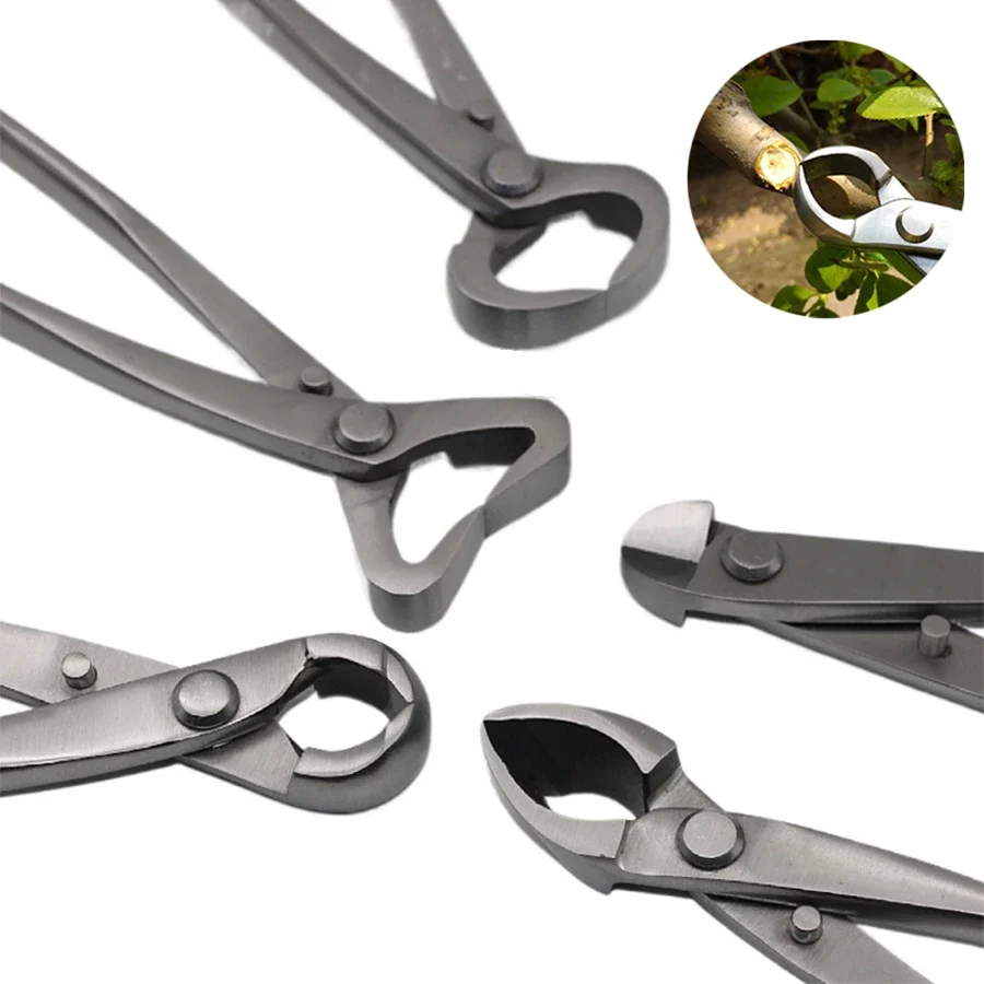 Stainless Steel 210mm Bonsai Pruning Tool Kit Profissional Root Cutter Hand Tools Gardening Scissors for Pruning Bonsai Tree