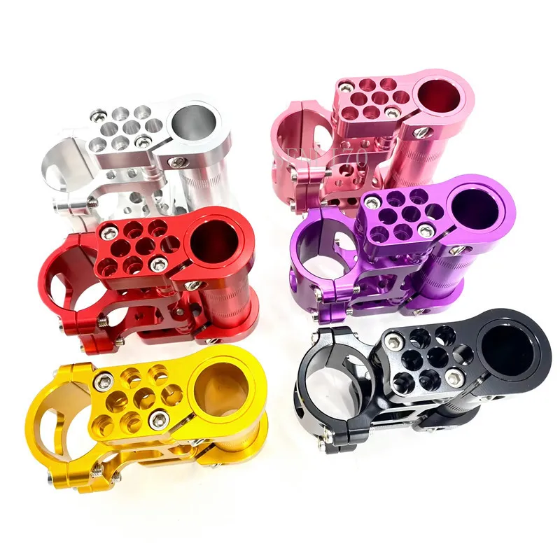 Litepro For Brompton Folding Bike Variable angle Stem For dahon Folding Bike Adjustable Stem 25.4mm Change 31.8mm Handlebar