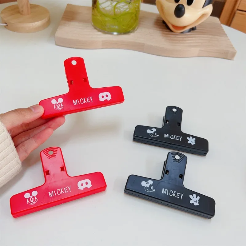مشبك ورقي من ديزني ميكي ماوس مغناطيس للثلاجة ، رابط بلاستيكي كرتوني ، لوازم مدرسية ومكتبية ، أدوات مكتبية منزلية #2