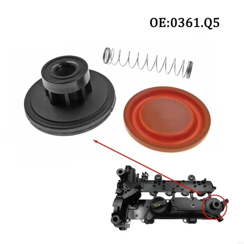 

PCV Valves Cover Replace 9648315780 L0295465 Repair Valves Caps With Membrane