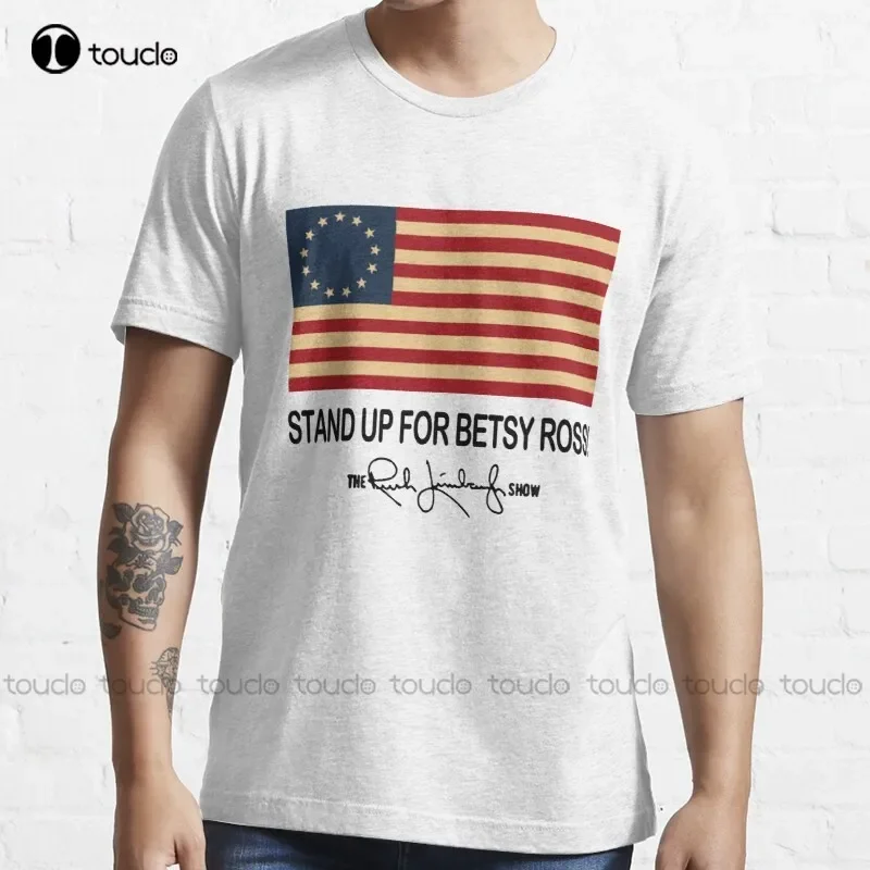 New Stand Up For Betsy Ross 2019 T-Shirt T-Shirt Cotton Tee Shirt Unisex t shirt women