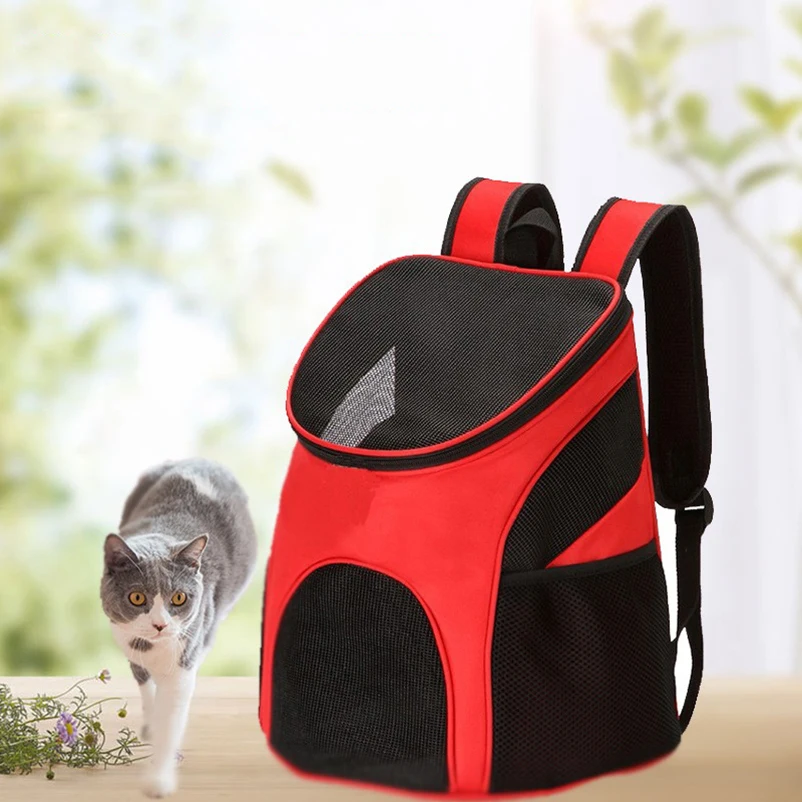 New pet cat supplies Pet travel to carry bags collapsible cat and dog breathable backpack pet supplies